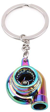 Kfz-Teile Schlüsselanhänger Turbine Turbolader Turbo Keychain Schlüsselanhänger Bunt, tragbar und nützlich