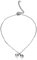 Mesnt Bijoux de Pied Femme, Acier Inoxydable Bracelet Cheville pour Femme Chaîne avec Clochettes Réglable Chaînes de Cheville Pied Bijoux Argent 25CM