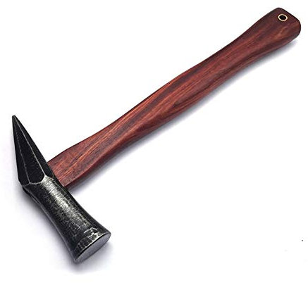 Hammer Palisander Hammer Ebenholz Hammer Klauenhammer Robust und einfach zu bedienen Hammer Werkzeug (Gewicht: B Flachhammer) (Rot A Klauenhammer)