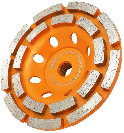 Diamant-Schleifscheiben, 115 mm – BGTEC Schleiftopf für M14 Schleifer, Polieren und Reinigen von Marmor, Beton, Mauerwerk