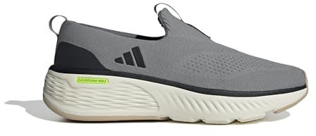 adidas Herren Cloudfoam GO Lounger Shoes Schuhe, Grey Three/core Black/Off White, 44 2/3 EU