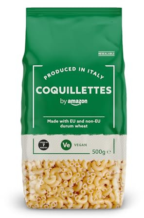 by Amazon Pasta di Grano Duro, Maccheroncini, 500g