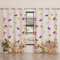 PETTI Artigiani Italiani - Tende a Pannelli per Interno con Anelli 2 Pezzi 140x280cm, Tenda Camera da Letto e Soggiorno Oscuranti Isolanti e Moderne, Farfalle, 100% Made in Italy