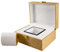 Wnota Uhrenbox Uhrenaufbewahrung Uhrenbox Leder Uhrenetui Uhrenaufbewahrung Schmuck Display Boxen Für Damen Uhrenschachtel (Color : B)