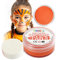 Festicy Profi Theaterschminke Orange, 20g inkl. Schwamm - Schminke Kinder & Erwachsene, Karnevalsschminke Set, Faschingsschminke, EN 71-3 Zertifiziert