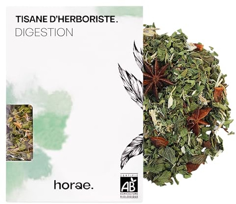 Horae Tisane Digestion Bio Vrac Verveine Menthe Fabriqué en France