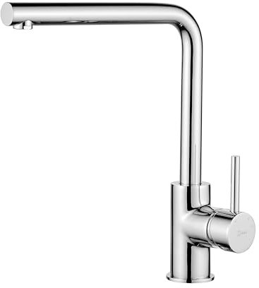 Grifo Monomando para Fregadero Colors - Diseño Moderno y Elegante - Cartucho Cerámico 35 mm (CROMO)