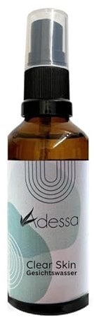 Adessa Clear Skin Gesichtswasser, Klärendes Gesichtswasser für Teenager-Haut mit Calendula-Extrakt, 75ml