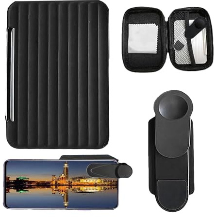 Smartphone Kamera Spiegel Reflexions Clip Set, Verstellbarer Selfie