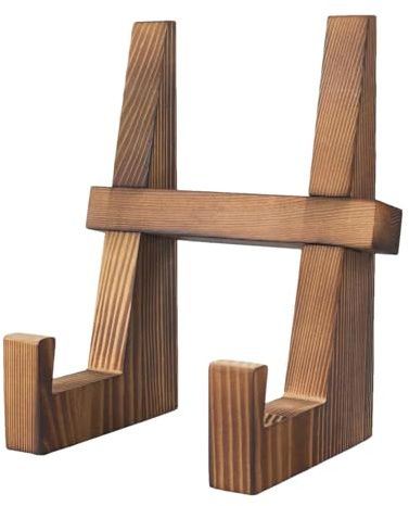 Stylish Wooden Kitchen Book Holder, Stable Stand for Books Recipes, Rack Reading Tray Large Pages For Consulting Recipes While Cooking, Practical Durable Accessory Suitable for Home Countertop
