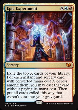 Magic: the Gathering - Epic Experiment (216/342) - Commander 2015 by