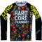 Hardcore Training Kids Rash Guard Doodles Kompressionshemd Lange Ärmel Kinder Fitness Grappling BJJ Grundschicht Sportbekleidung