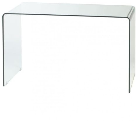 Camino a casa - Bureau Design Verre 125x70cm Transparente
