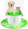 ele ELEOPTION Trinkbrunnen für Katze Hunde Vögel Haustier Blumentrinkbrunnen inkl. Aktivkohlefilter Anti-Rutsch Unterlage Automatisch Wasserbrunnen