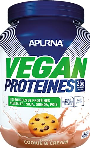 APURNA / Force / Vegan Protéines / Cookies & Cream / Pot de 660g