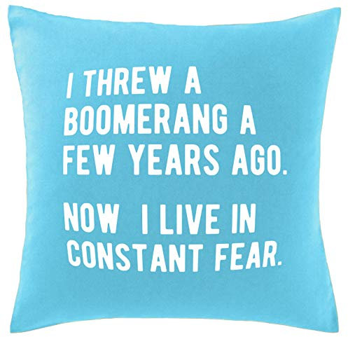 Hippowarehouse I threw a boomerang a couple of years ago. Now I live in constant fear. Printed bedroom accessory cushion cover case 41x41cm