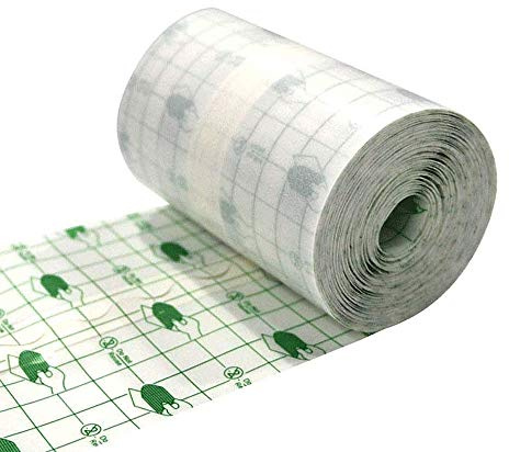 GHzzY 10cm * 10m Wound Dressing Tape for Cannula Fixation,Plaster Fixing & Bedsore Prevention - Waterproof Transparent Adhesive(Freely Cut)