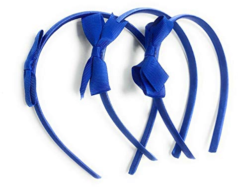Caprilite Lot de 3 serre-têtes pour uniforme de cheveux Bleu roi