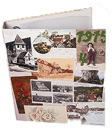 ANSICHTSKARTENALBUM POSTKARTENALBUM SAMMELALBUM (Nr.AP3-0) leer ohne Hüllen