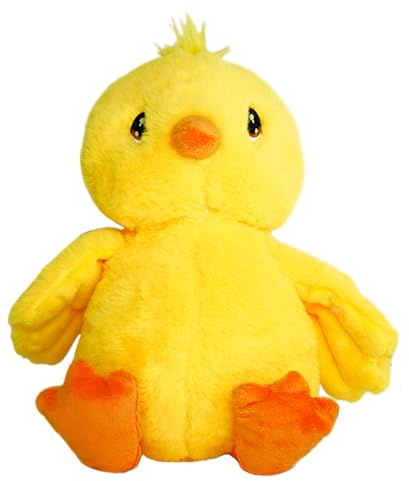 Deluxe Paws Plush Cuddly Soft Eco Toys 100% Recycled (Chick)