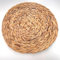 Decor Essentials Real Water Hyacinth Placemat Round 33cm Home Decor Rustic Table Setting Decorations Party Boho Theme Woven Wicker Table Charger Plate Place Mats Natural Real (Natural)