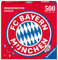 Ravensburger Puzzle 17452 - FC Bayern Logo - 500 Teile FC Bayern München Rundpuzzle für Erwachsene und Kinder ab 14 Jahren