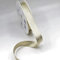Leduc 20 Meter Schrägband, 13 Farben, Metall, Lurex, zum Nähen, doppelt gefaltet, 8 + 20 + 8 mm, italienische Qualität 9563 Light Gold