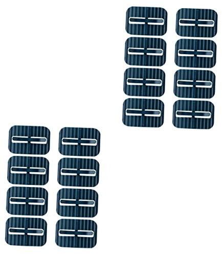 Alipis Müllbeutel 16 Anti-Fall-Befestigungstaschenhalter Home Anti-Drop-Verschluss Praktische Müllsack-Klemmklammer Müllhaushalt Verstellbare Befestigungselemente