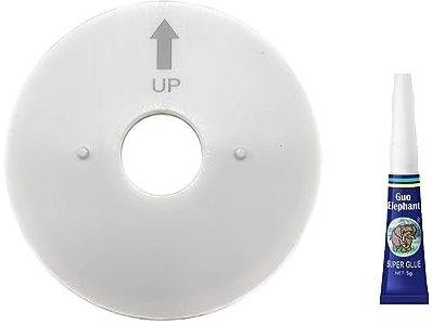 LyLmLe Luce LED sommergibile per piscina Piastra metallica di ricambio 1 pezzo + colla, non include luci impermeabili subacquee