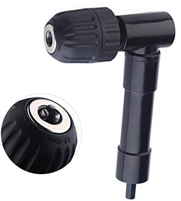 ORFOFE Adaptador de taladro de ángulo 90, taladros de ángulo recto, taladro inalámbrico de ángulo recto, accesorios eléctricos