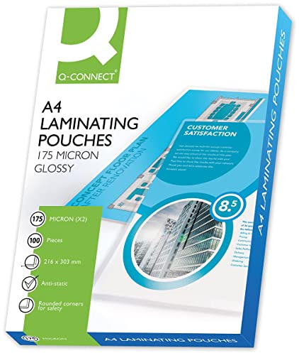 Q-CONNECT Laminieretui A4 2x 175 Mikron 100 Stück
