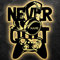 NEVER QUIT Led Gaming Schild - Gamer Geschenkidee personalisiert Mit Name Zimmer Beleuchtung Wand Lampe - Zimmer Deko - Besondere Geschenke für Videospiel Fans - Jungs Männer Freund