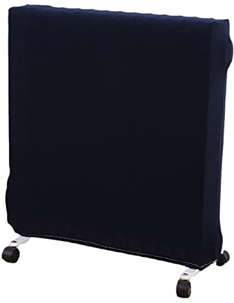 ALediN Oil-Filled Radiator Heater Dust Cover Polar Fleece Radiator Dust Cover For Home Moisture And Dust-Proof Portable Heater Covers (Color : Navy blue, Size : Large)