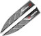 OscitY 2PCS Auto Metall Logo Embleme Aufkleber, Für Mazda 3 bk 6 gg gh gj cx3 cx5 cx30 cx7 cx8 cx9 mx5 rx8 skyactive Abzeichen Stickers Decals Car Styling Dekorative Zubehör