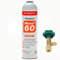 REPORSHOP - 1 bouteille de gaz Minus 60 350 g + valve de remplacement R32, R410A Freeze Organico