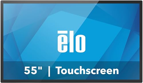 Elo 5554L 55 Zoll 4K Touchscreen Signage | TouchPro PCAP 40 Touch, Anti-Reibungsglas, 3840 x 2160, Schwarz