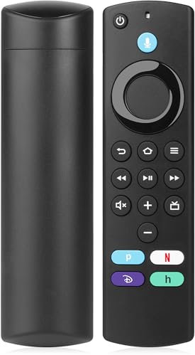 Mando a distancia de voz de repuesto L5B83G compatible con Fire Smart TV Cube (1ª y 2ª y 3ª generación), Smart TV Stick 4K (1ª y 2ª generación), Smart TV Stick (2ª y 3ª generación y Lite), televisores