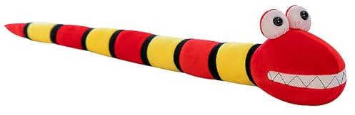 63cm Snake Year Maskottchen Neujahr Simulierte Plüsch Puppe Bambus Knoten Schlangen weiches Spielzeug Lustiges Heim dekor Kissen Geburtstags Geschenke