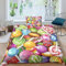 GZCVBDYUY Colorful Süßigkeiten Bettbezug Bettwäsche-Sets Kinderbettwäsche-Set Reißverschluss Mit Kissenbezug Betten Set Für Jugendliche Kinder Schlafzimmer Single（1Tier5x200cm）