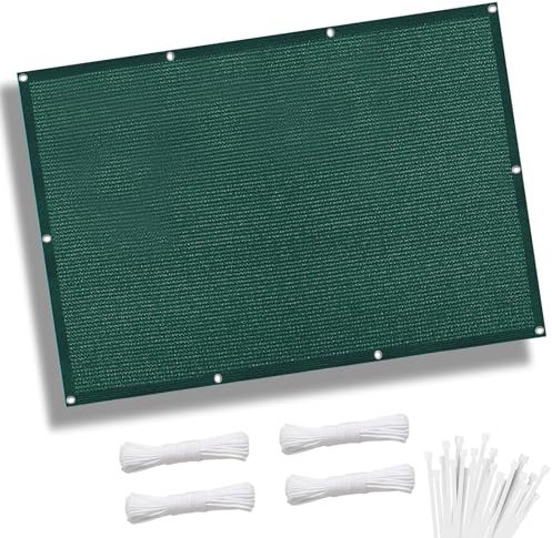Toldo parasol de 1,8 x 2 m, transpirable, en ángulo recto, para jardín, patio, camping, protección contra el viento, color verde oscuro