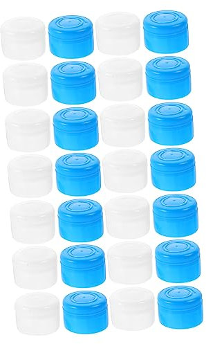 Gadpiparty 40pcs Portable Bottle Caps Sealing Water Jug Caps Reusable Jug for Hydro Lid and Water for Fridge