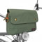 Tourbn TOURBON wasserdichte Segeltuch-Fahrradtaschen Fahrradtasche Lenkertasche Grün