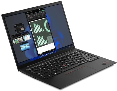 Lenovo ThinkPad X1 Carbon Gen 10 14 1920x1200 WUXGA Intel Core i5 1245U 1TB SSD Hard Drive 16GB Memoria Windows 11 Pro Webcam Notebook Laptop (ricondizionato)