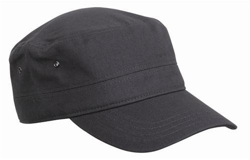 Army Military Cap im Kuba Castro Look in Dunkelgrau
