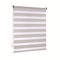 Victoria M. Doppelrollo Klemmfix ohne Bohren, 85 x 230 cm (BxH) Grau, Rollo Fensterrollo lichtdurchlässig & verdunkelnd，Duo-Rollo Klemmmontage Zebrarollo für Fenster & Türen