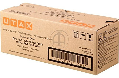 Utax CDC1726 Toner, 5000 Seiten, cyan