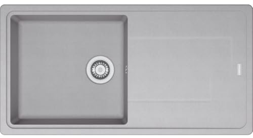 Franke TTD 611-97 - Fregadero (Platino, 1 senos, 450 x 420 mm, 19 cm, 970 mm, 500 mm)