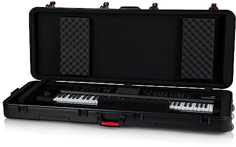 Gator GTSA-KEY76 TSA ATA Molded 76-note Keyboard Case with Wheels