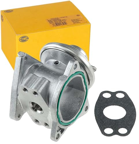 HELLA 6NU 010 171-301 EGR Valve - Vacuum-controlled - with gaskets/seals | 6NU 010 171-301 for A3 Ibiza 3 Octavia 2 Golf 4 1.9 2.0