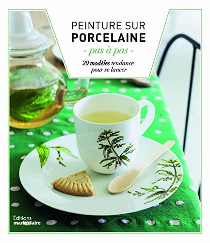 La peinture sur porcelaine pas-à-pas: 22 modèles originaux pour se lancer